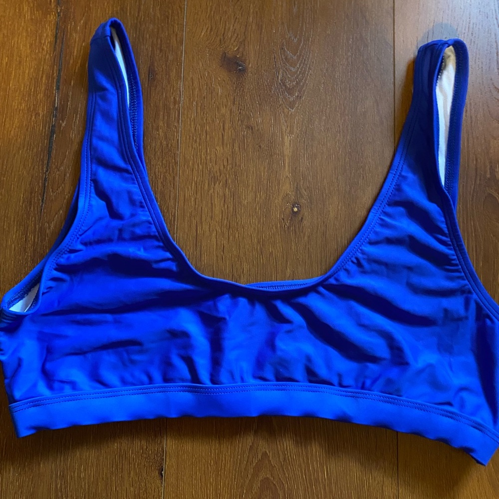 royal blue bikini top